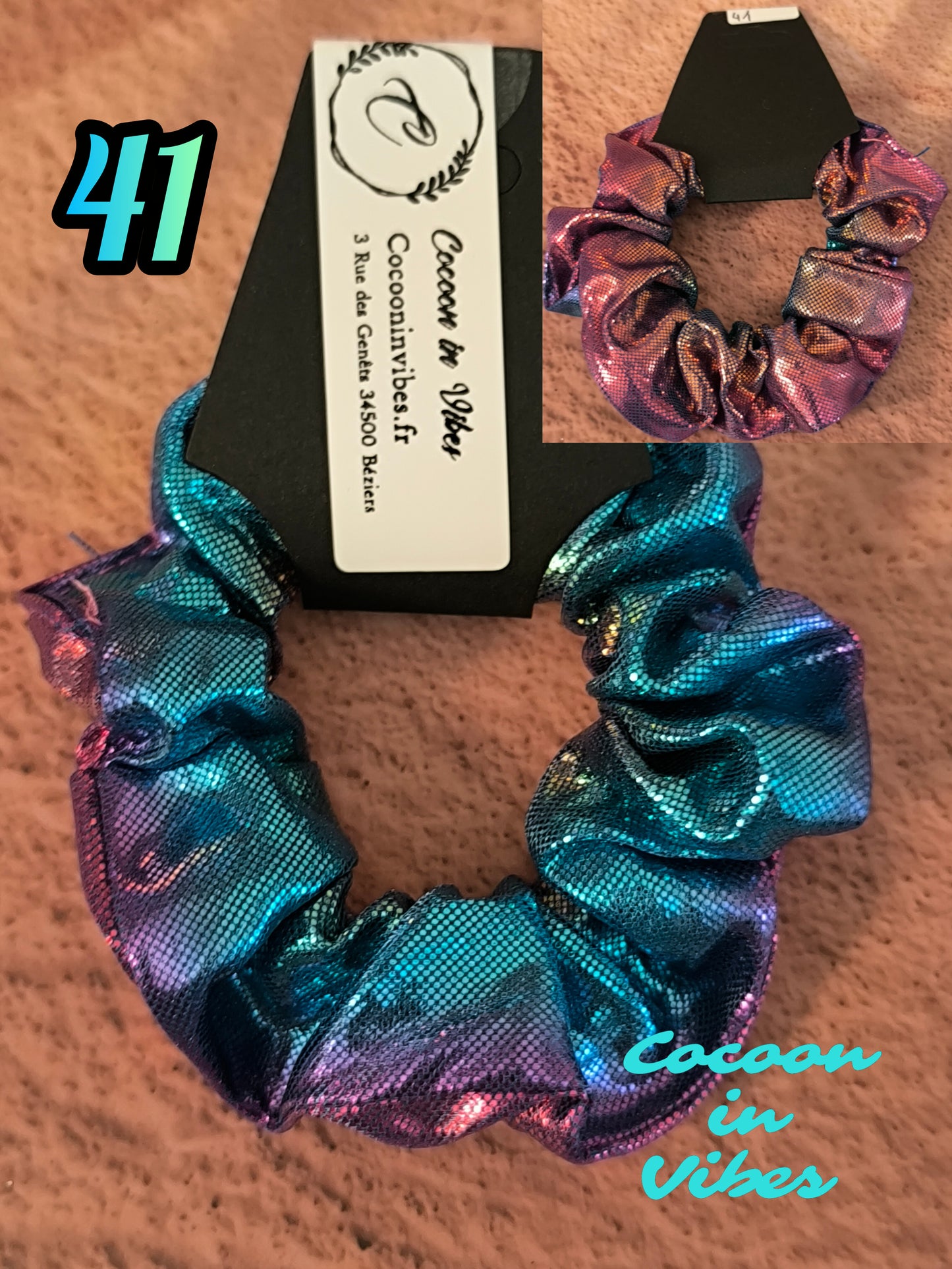 Chouchous Sirène Irisés Double Face 2 en 1