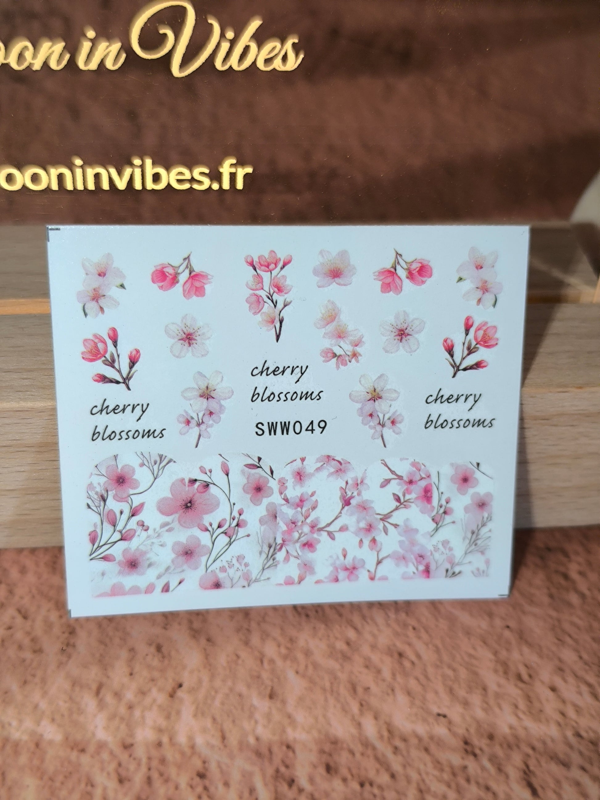 Stickers Ongles Fleurs & Cerises - Quand le printemps fleurit… jusque sur vos ongles