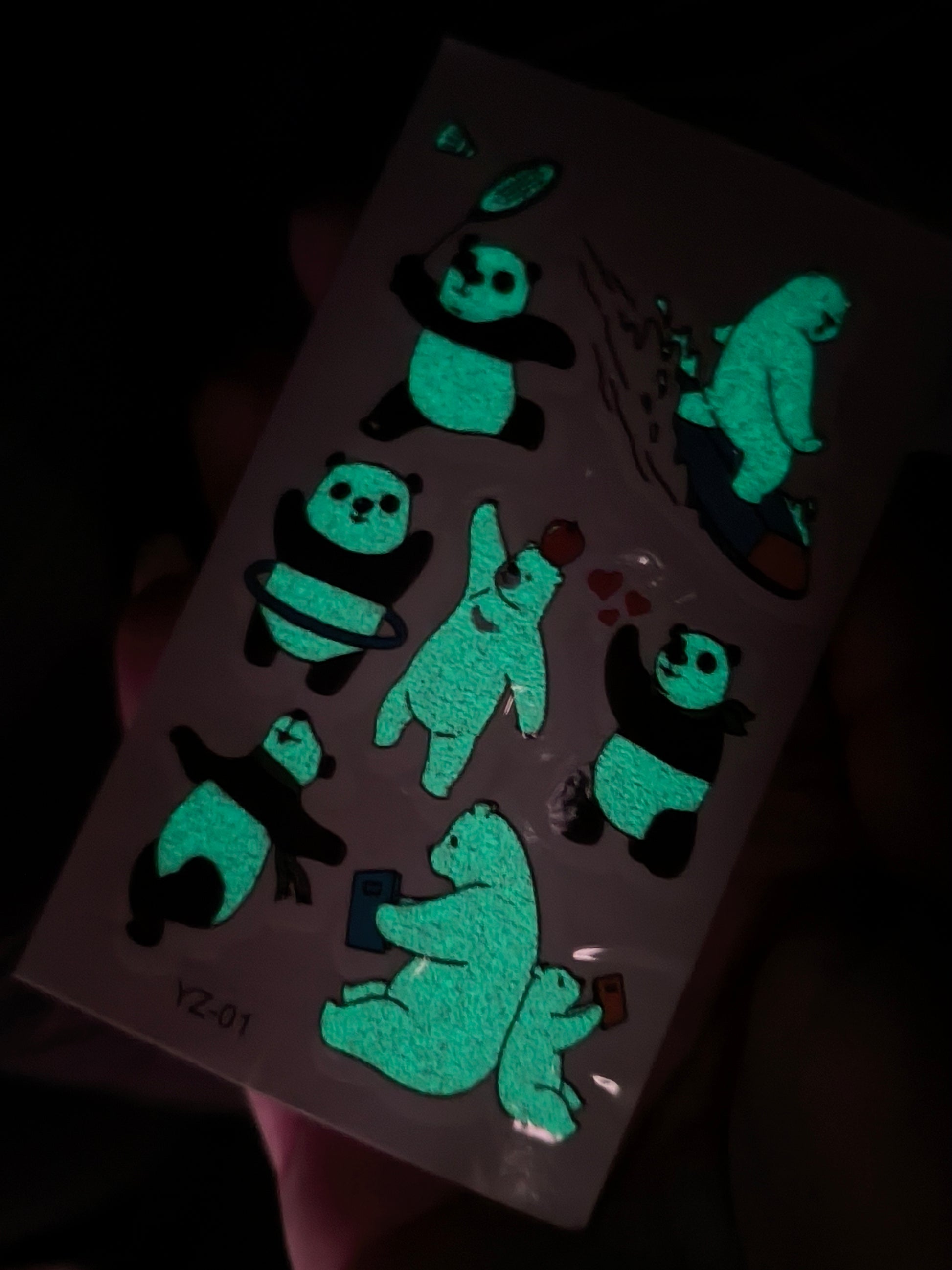 Tatouages Éphémères Enfants Phosphorescents – Petites Magies qui Brillent