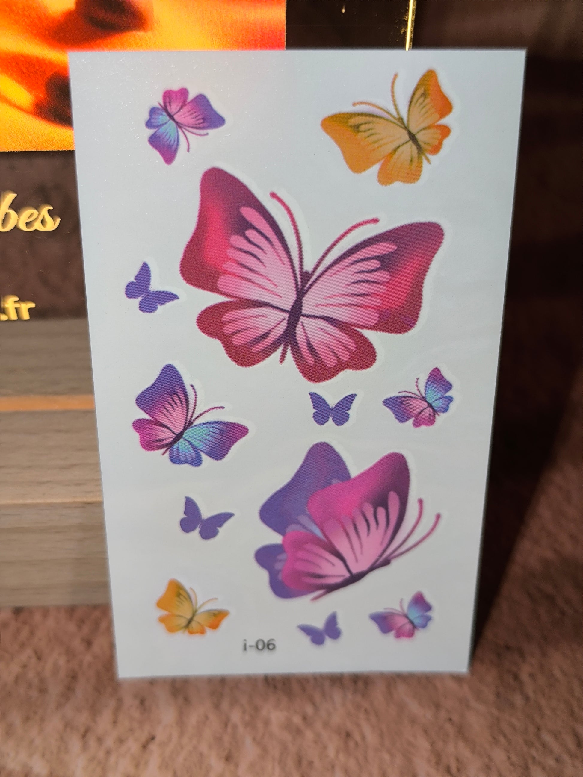 Tatouages Éphémères Papillons Ombrés – Légèreté et Poésie en 3D
