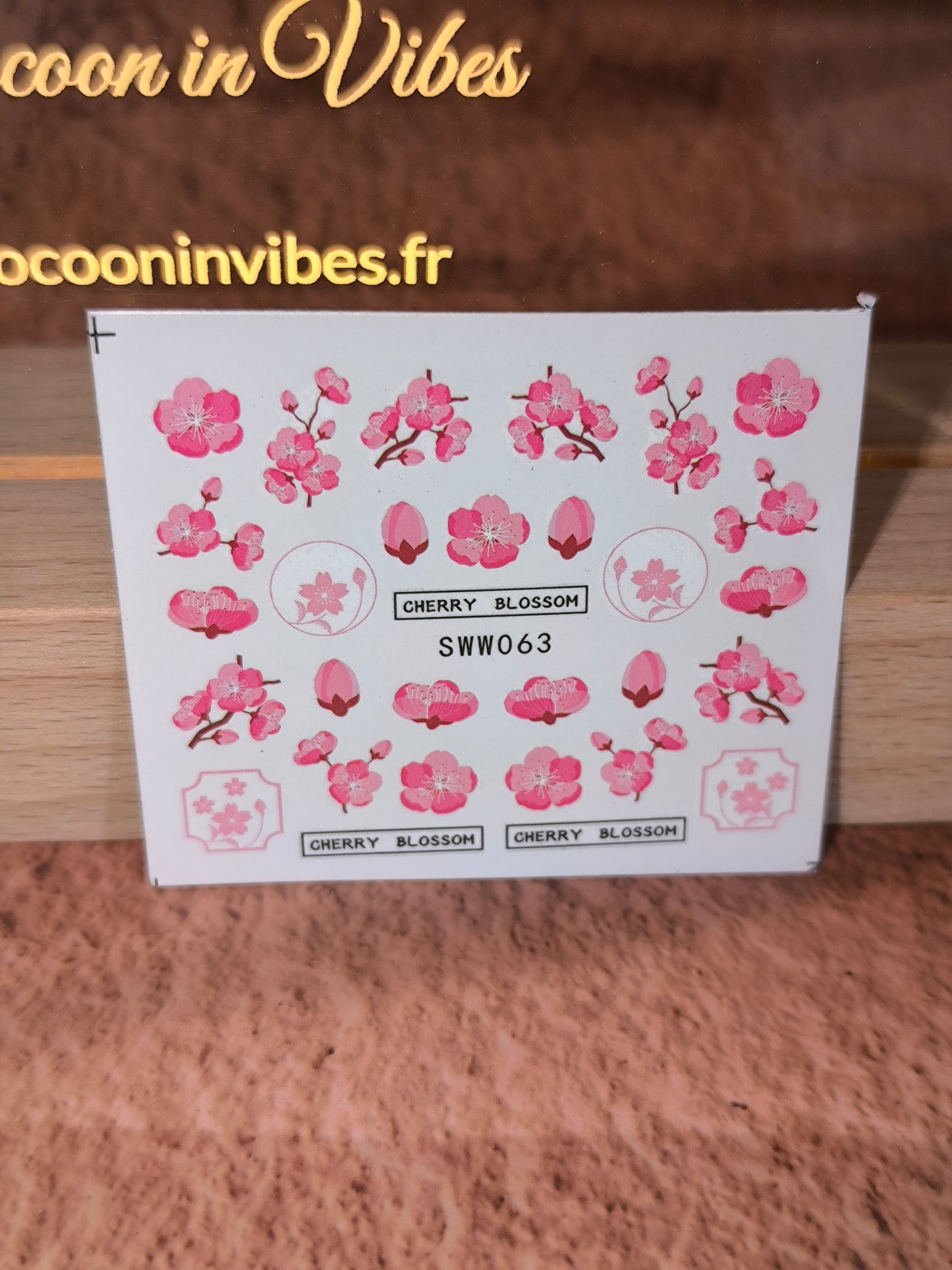 Stickers Ongles Fleurs & Cerises - Quand le printemps fleurit… jusque sur vos ongles
