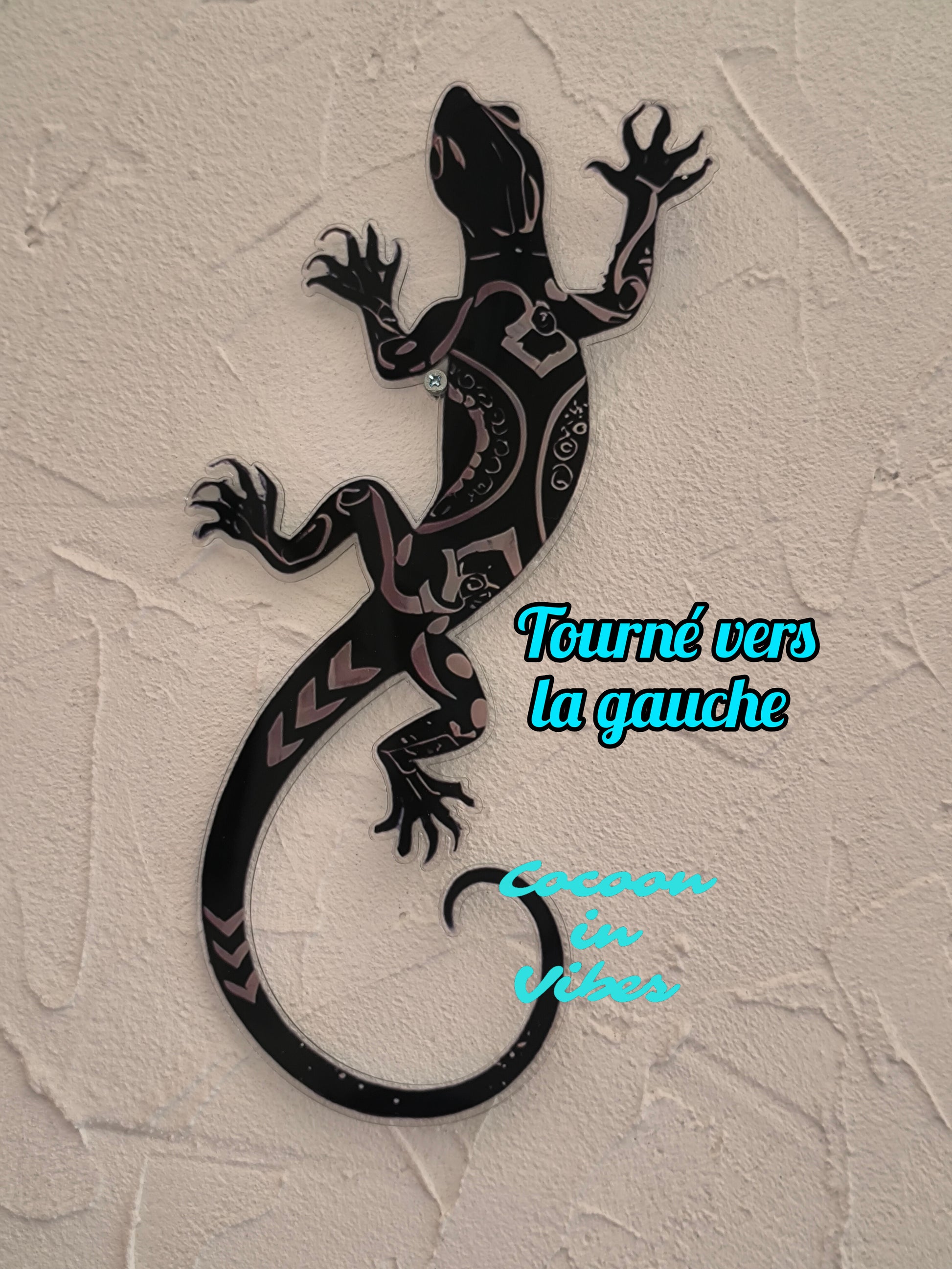 Décorations murales Salamandres Élégantes – L’Art du Mouvement