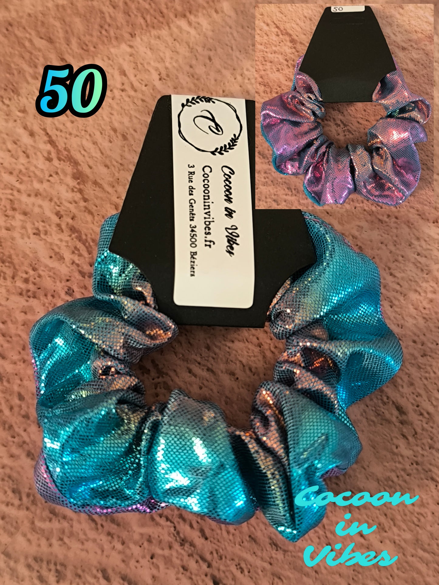 Chouchous Sirène Irisés Double Face 2 en 1