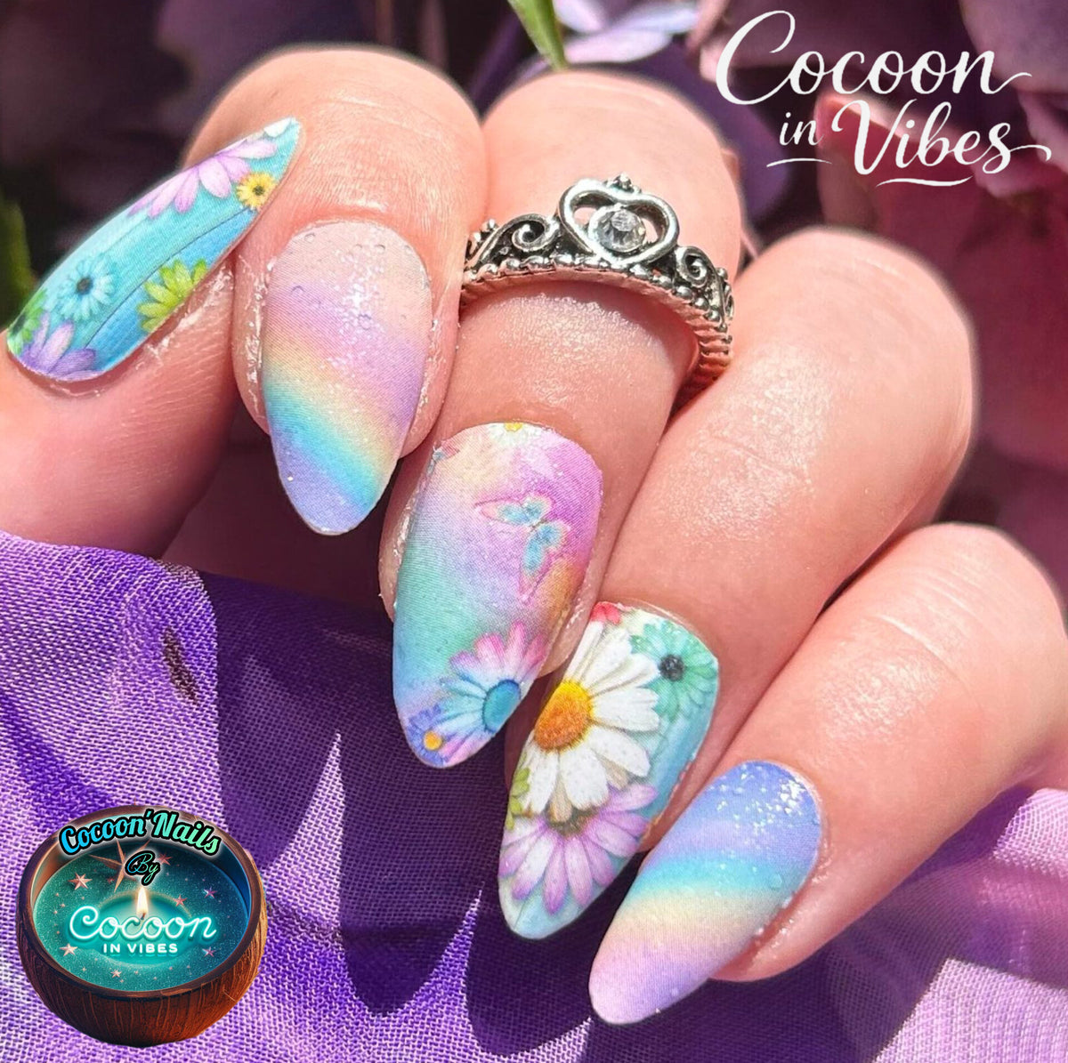 Cocoon’Nails Éclosion Magique – Vernis Autocollant Kit Complet