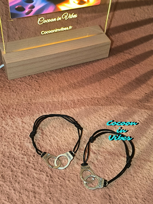 Bijoux de couple artisanaux – Menottes “Freedom”, sexy et stylés