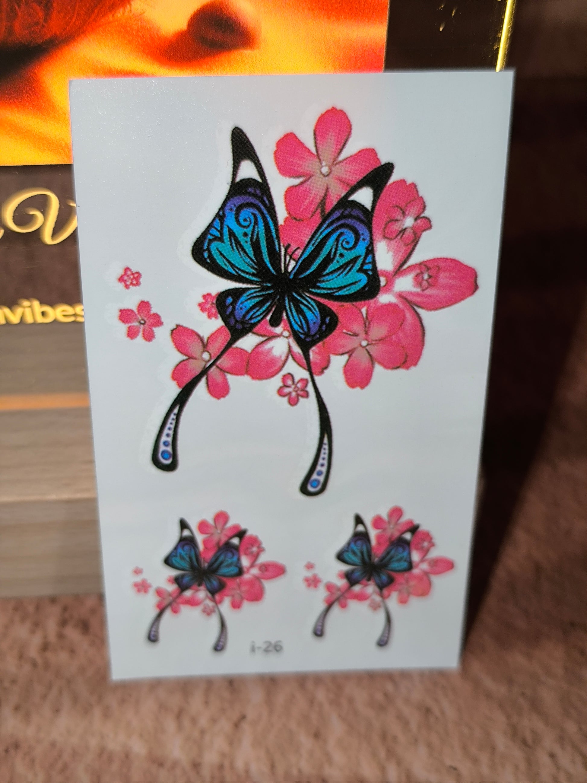 Tatouages Éphémères Papillons Ombrés – Légèreté et Poésie en 3D
