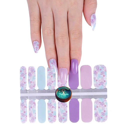 Cocoon’Nails Douceur Tropicale – Vernis Autocollant Kit Complet
