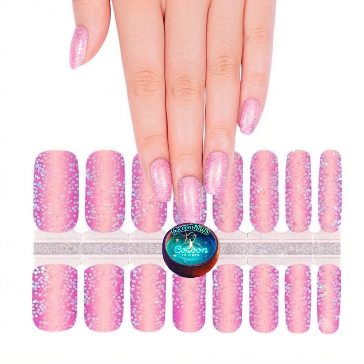 Cocoon’Nails Étincelle d'Automne – Vernis Autocollant Kit Complet