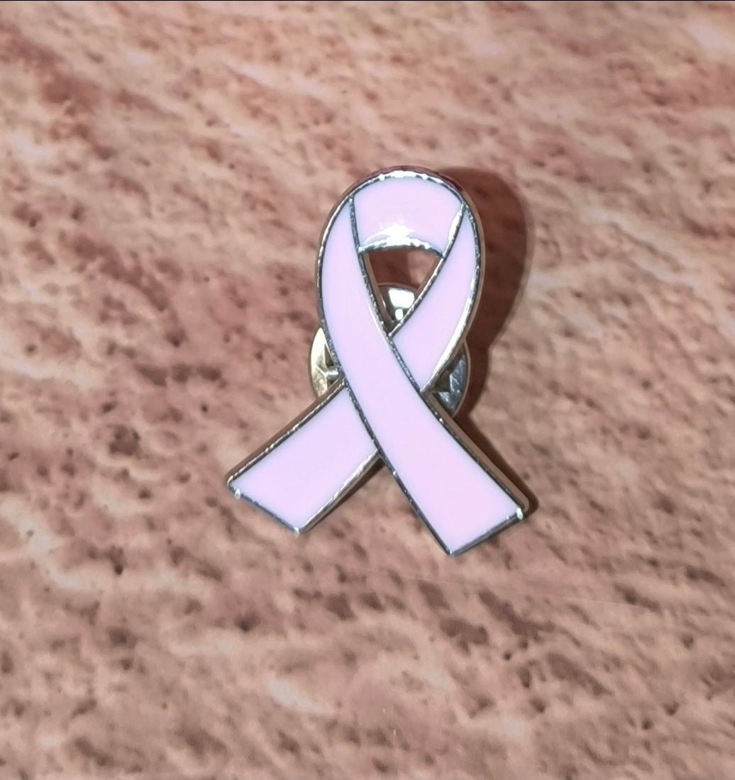 Pin's Ruban Rose Engagé – Collection Octobre Rose