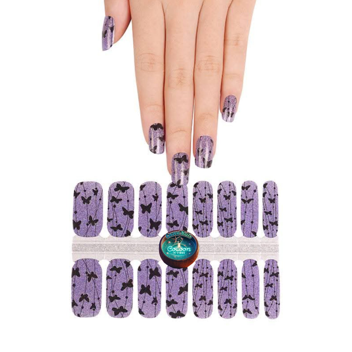 Cocoon’Nails – Papillon de Nuit