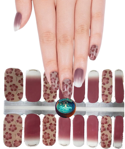 Cocoon’Nails Été Indien – Vernis Autocollant Kit Complet
