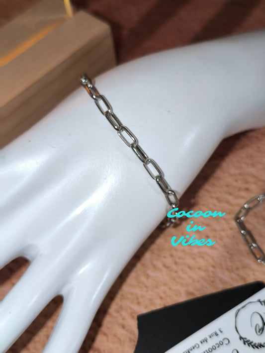 Bracelet Grapha – Acier inoxydable