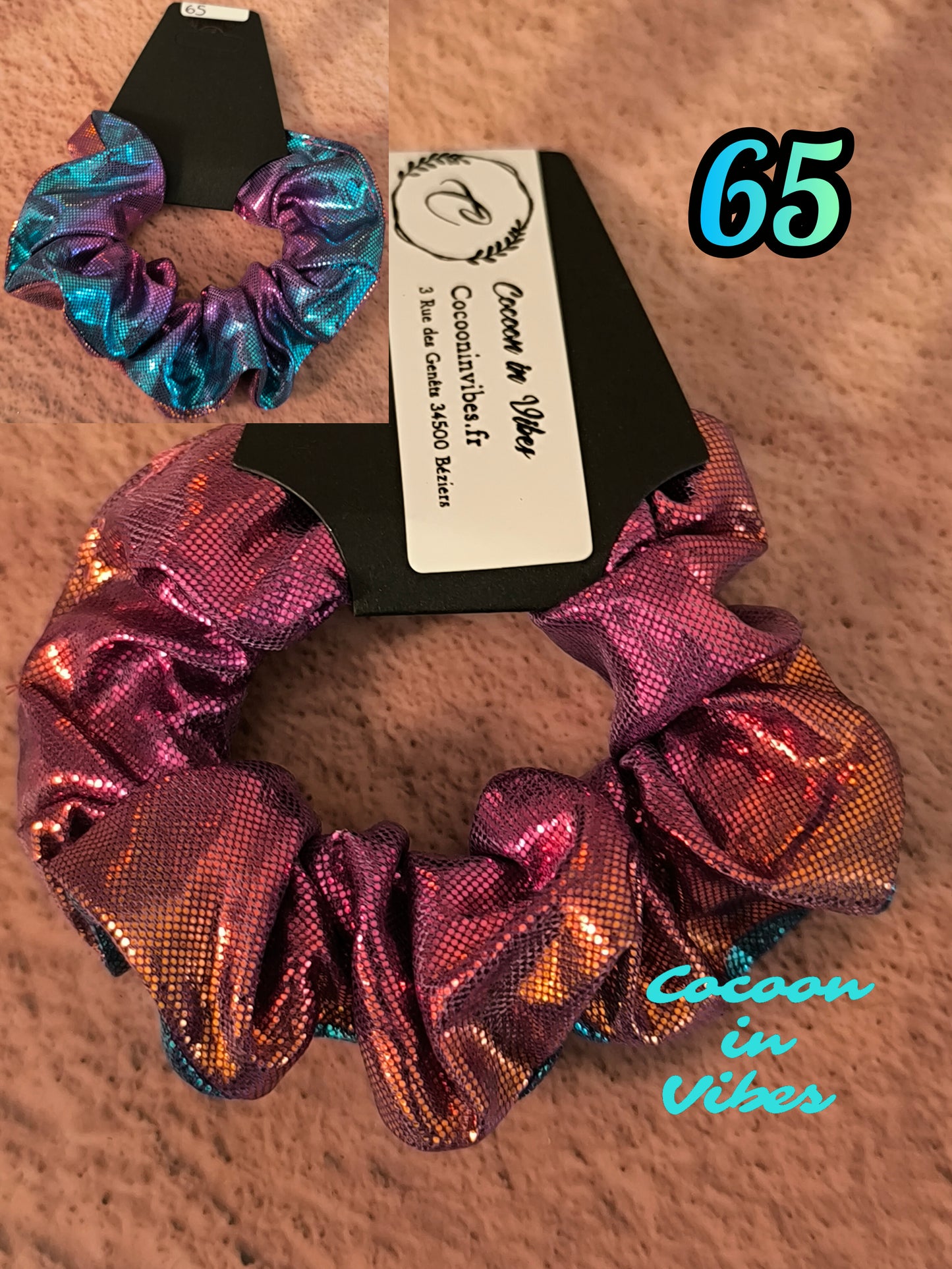 Chouchous Sirène Irisés Double Face 2 en 1