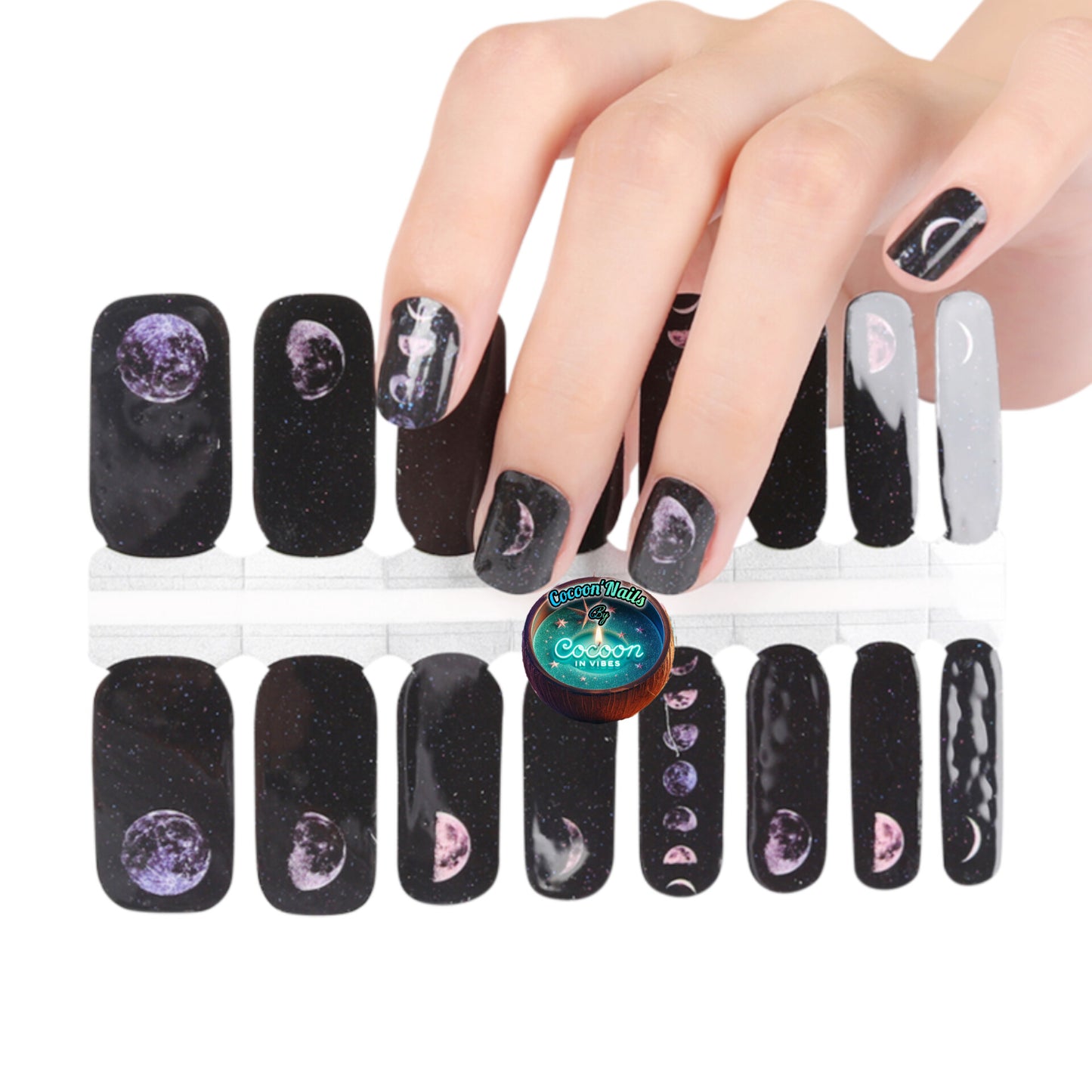 Cocoon’Nails – Moonlight Vibes, de la nouvelle à la pleine lune, laissez la magie céleste illuminer vos ongles