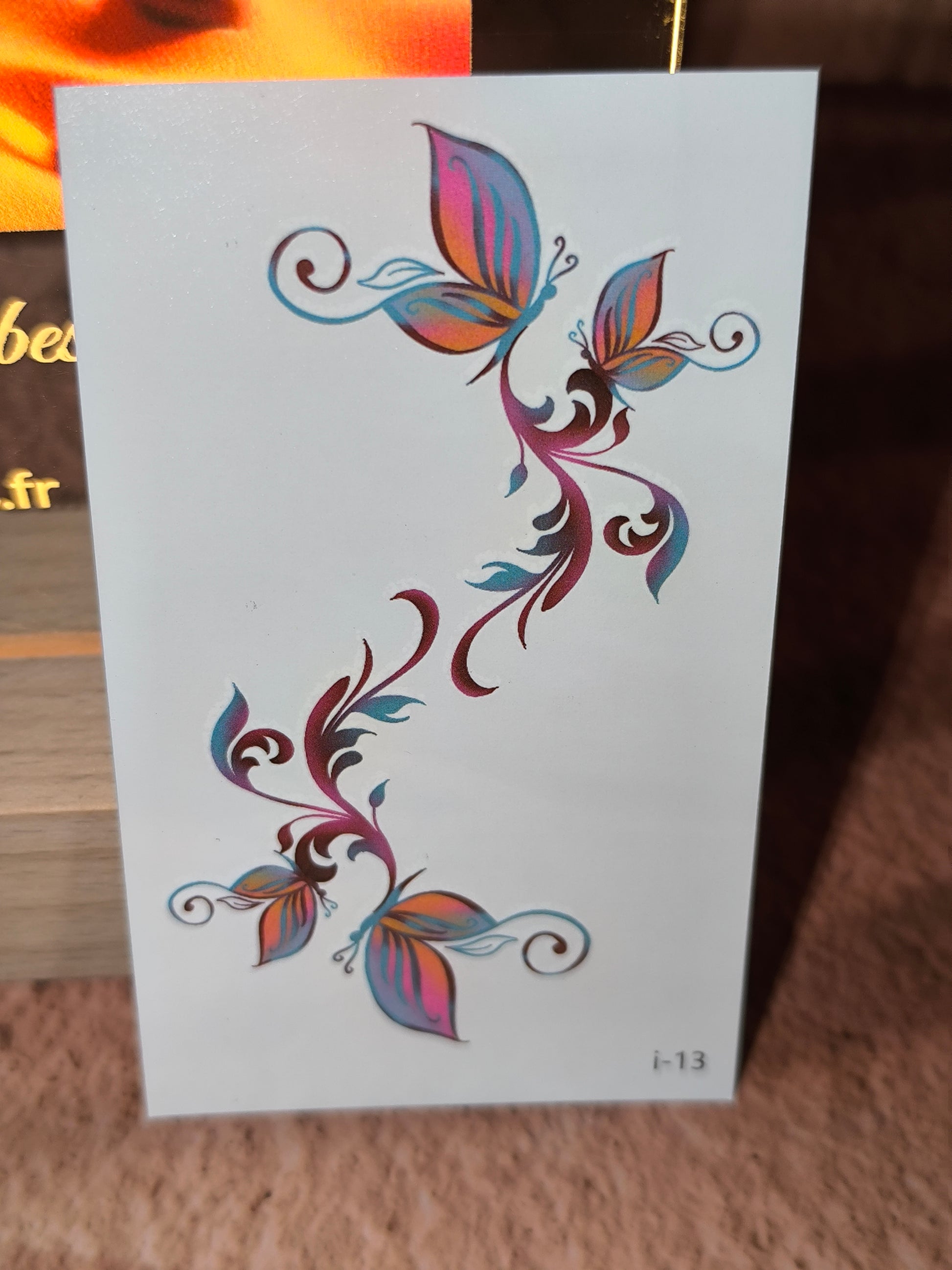 Tatouages Éphémères Papillons Ombrés – Légèreté et Poésie en 3D