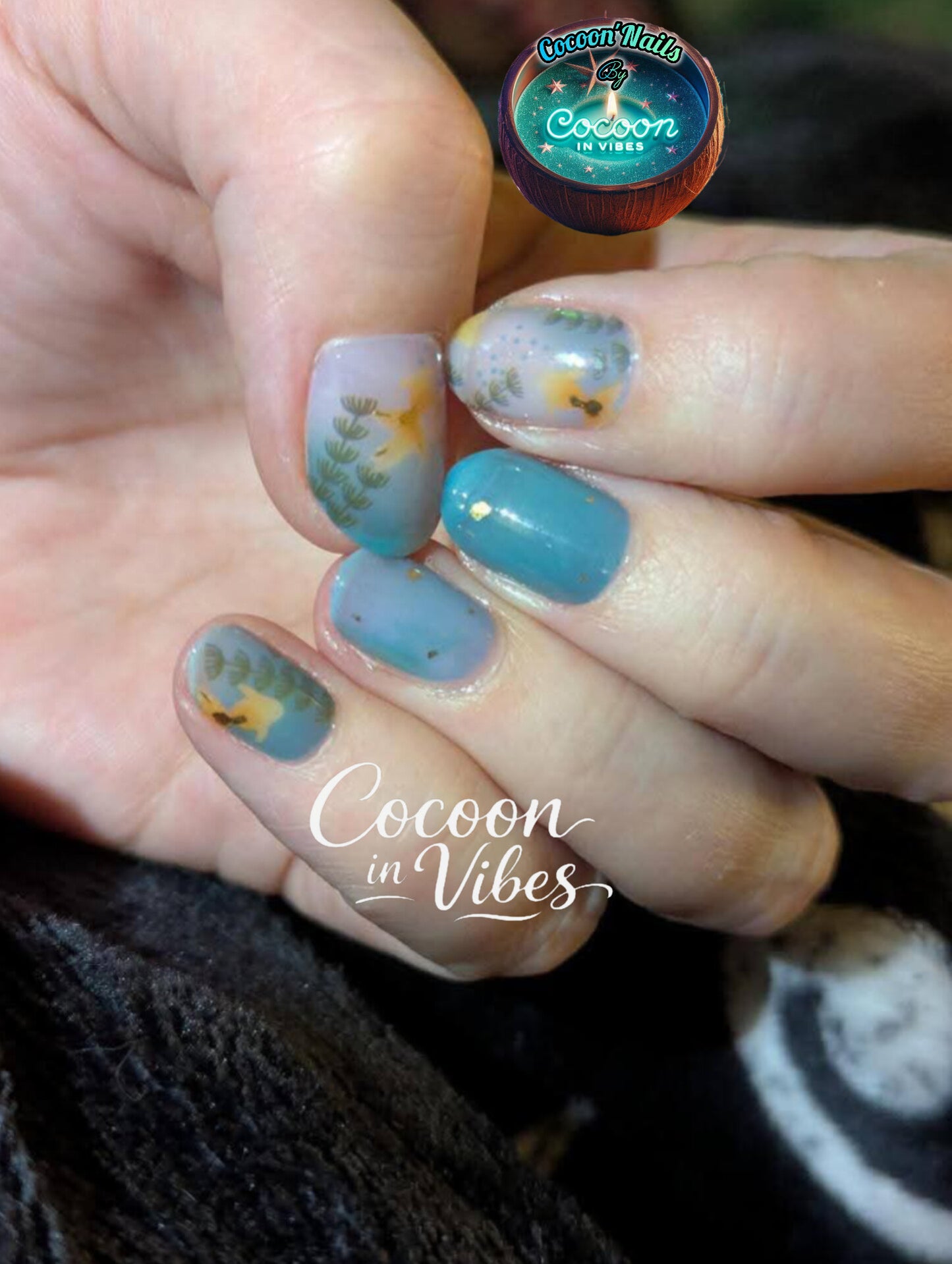 Cocoon’Nails Aqua Dolce – Vernis Autocollant Kit Complet