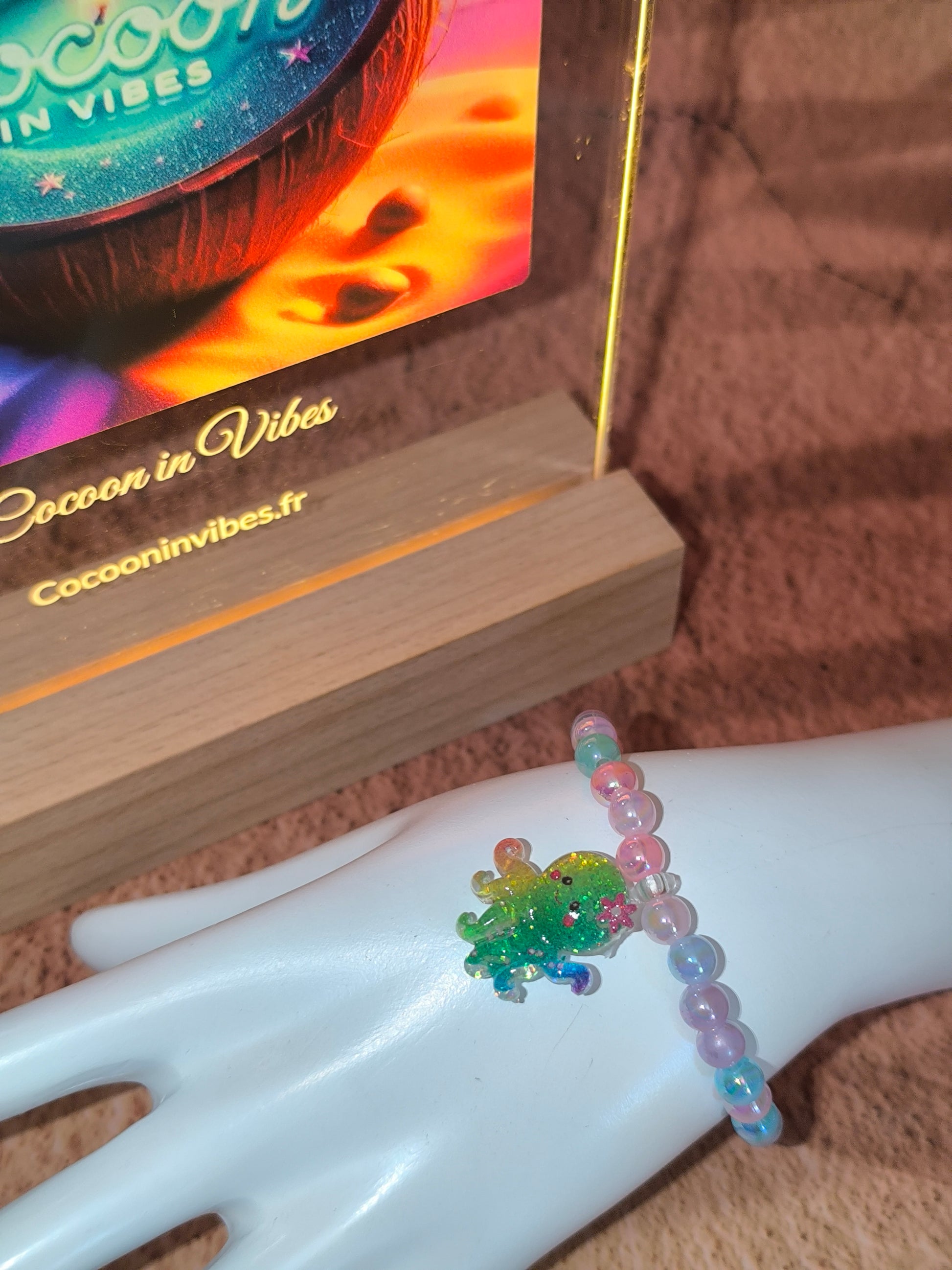 Bracelets Enfant Océan Magique – Perles Colorées & Animaux Rigolos