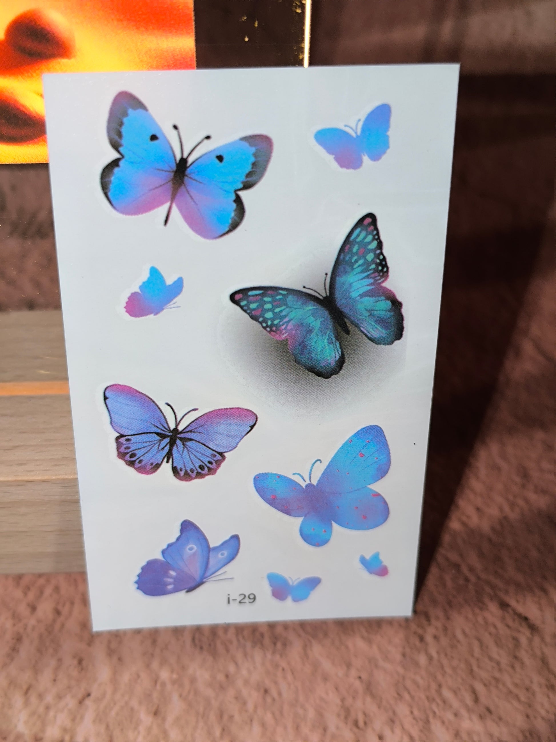 Tatouages Éphémères Papillons Ombrés – Légèreté et Poésie en 3D