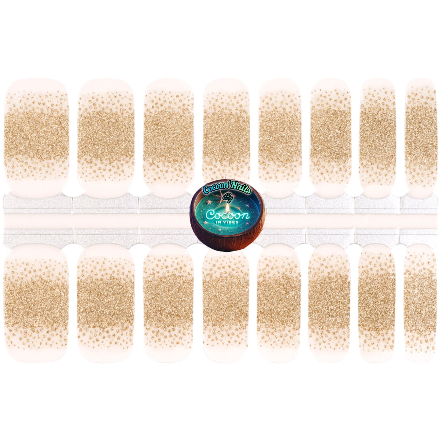 Cocoon’Nails – Golden Flow ✨ L’éclat doré qui illumine ton hiver !