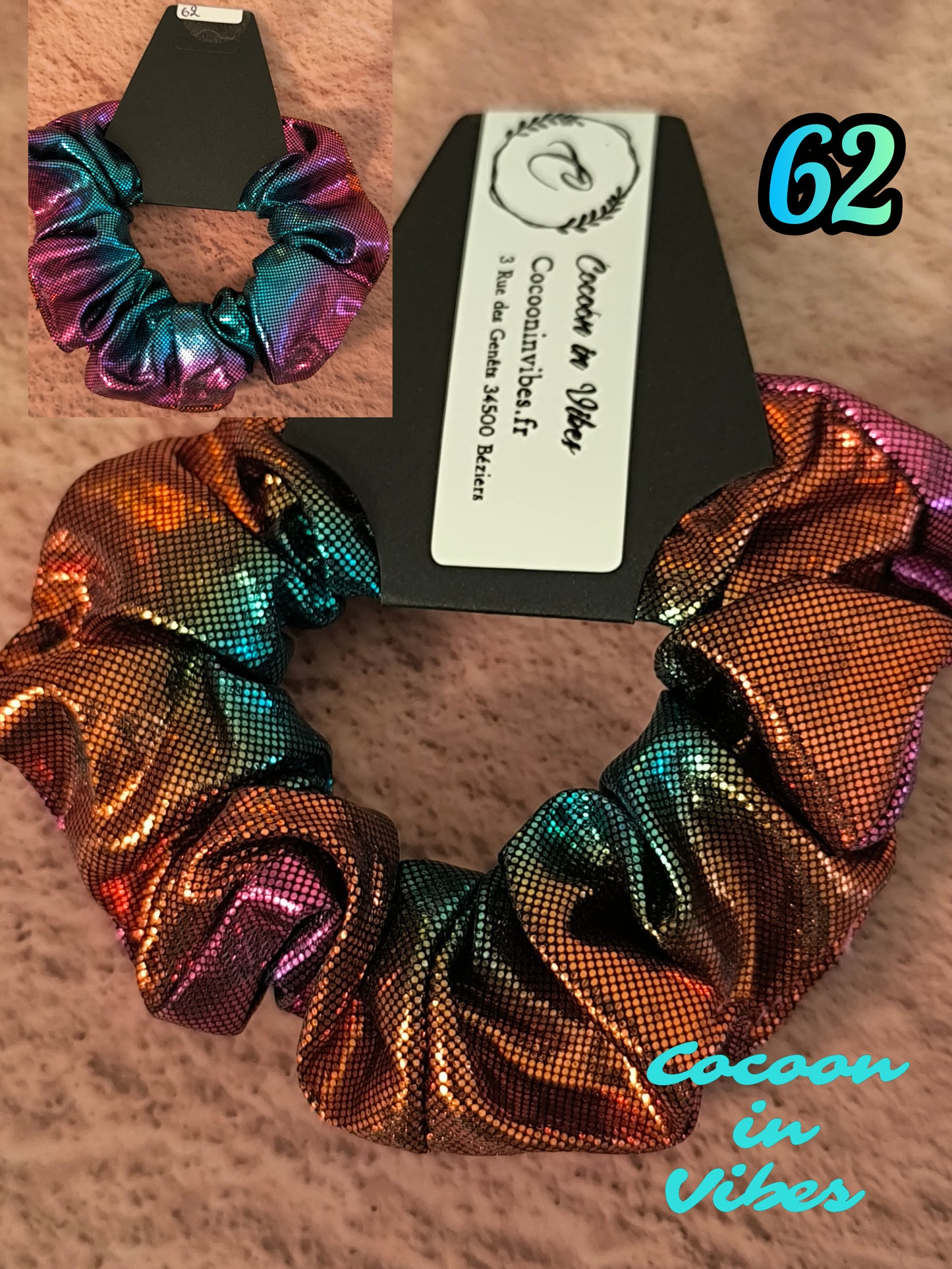 Chouchous Sirène Irisés Double Face 2 en 1