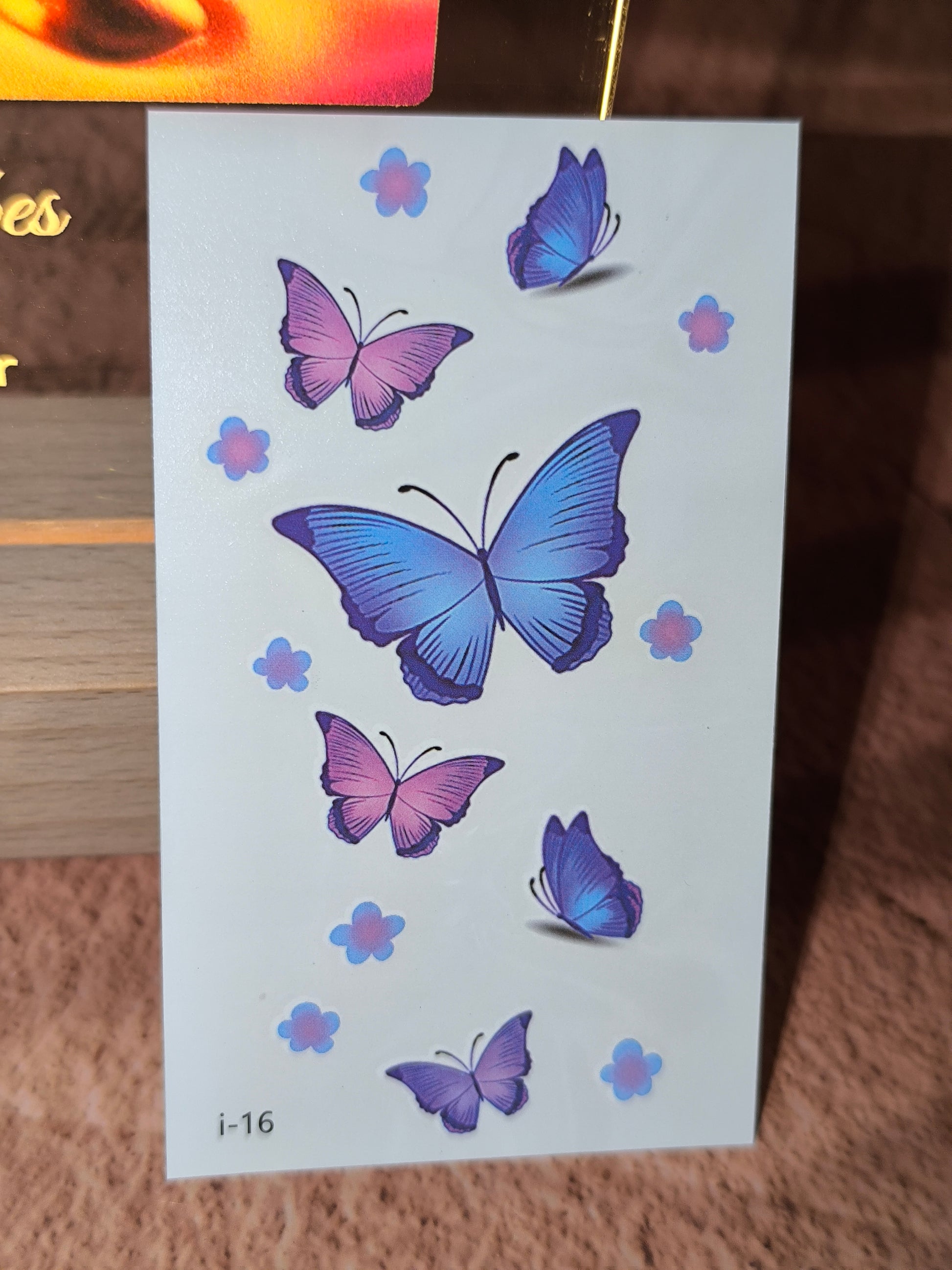 Tatouages Éphémères Papillons Ombrés – Légèreté et Poésie en 3D