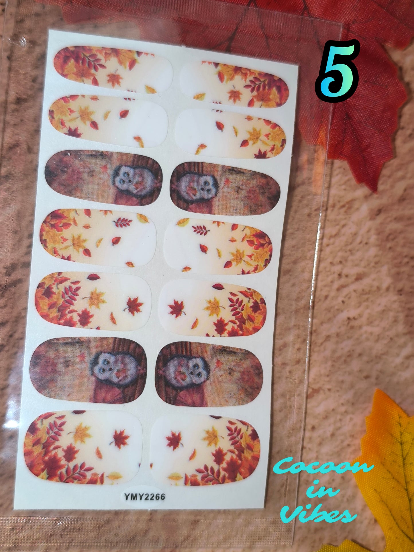Collection Automne – Manucures Autocollantes