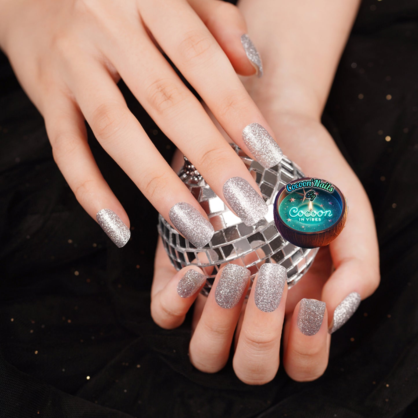 Cocoon’Nails – Silver Shine : l’éclat givré du vrai vernis