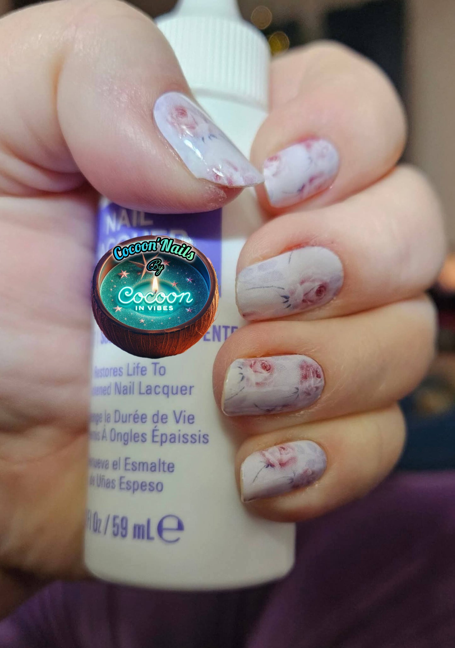 Cocoon’Nails – Roses Poudrées