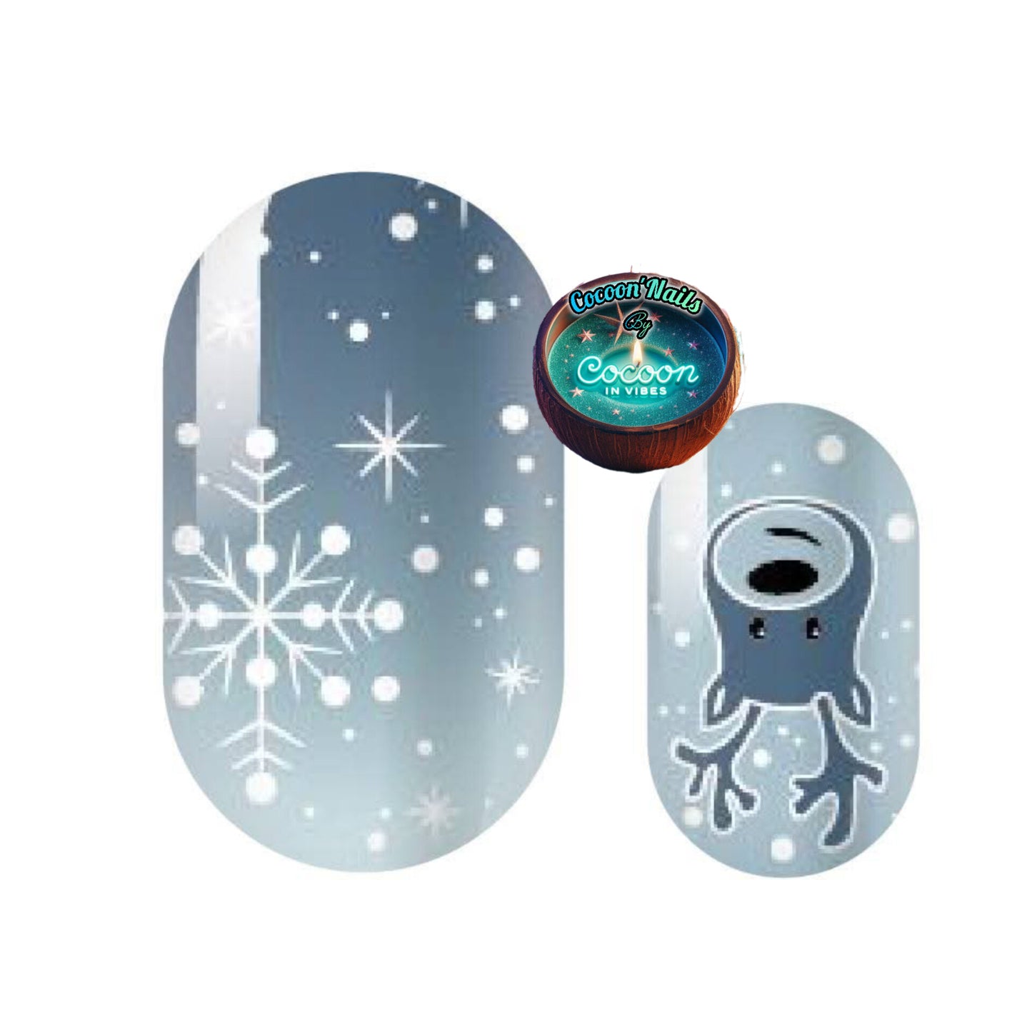 Cocoon’Nails – Blue Winter Dream : la douceur glacée au bout des doigts
