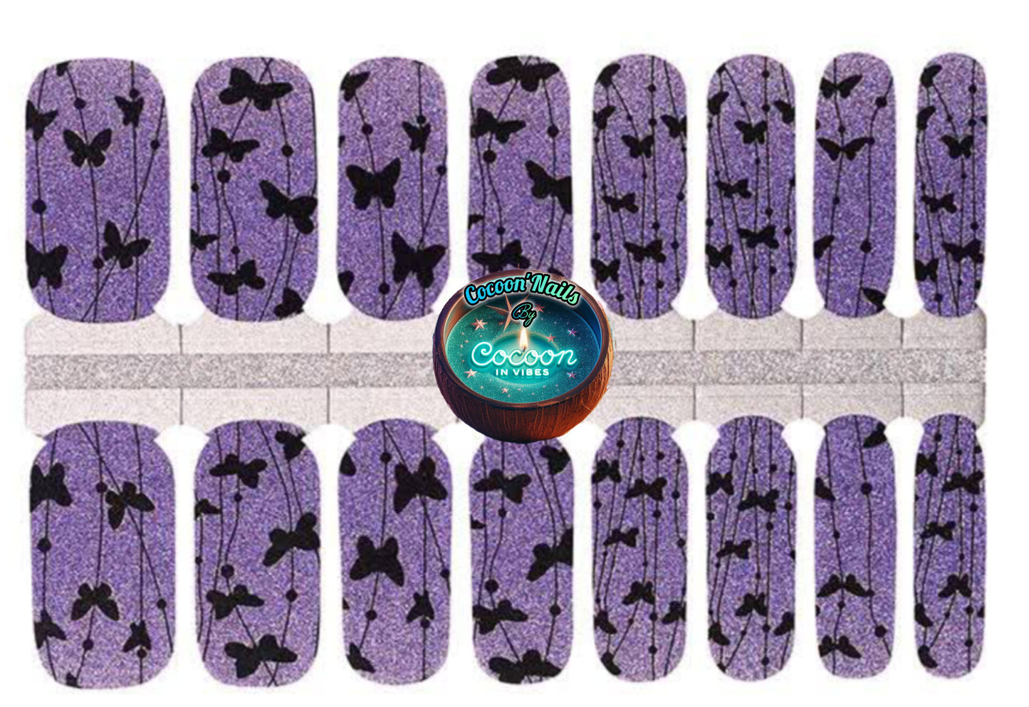 Cocoon’Nails – Papillon de Nuit