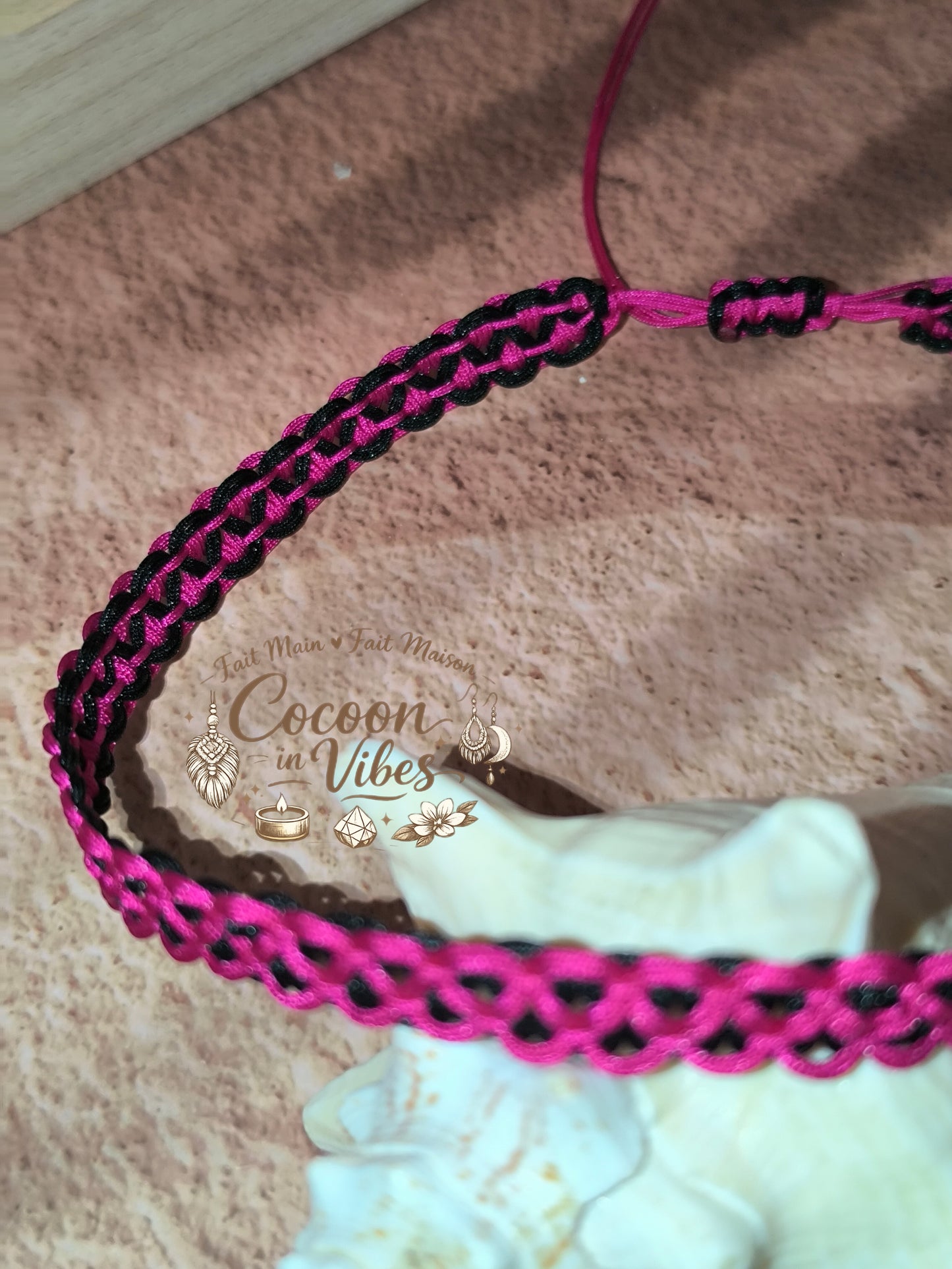 Collection Vague Entrelacée : Ras-de-cou, Bracelet & Chevillère