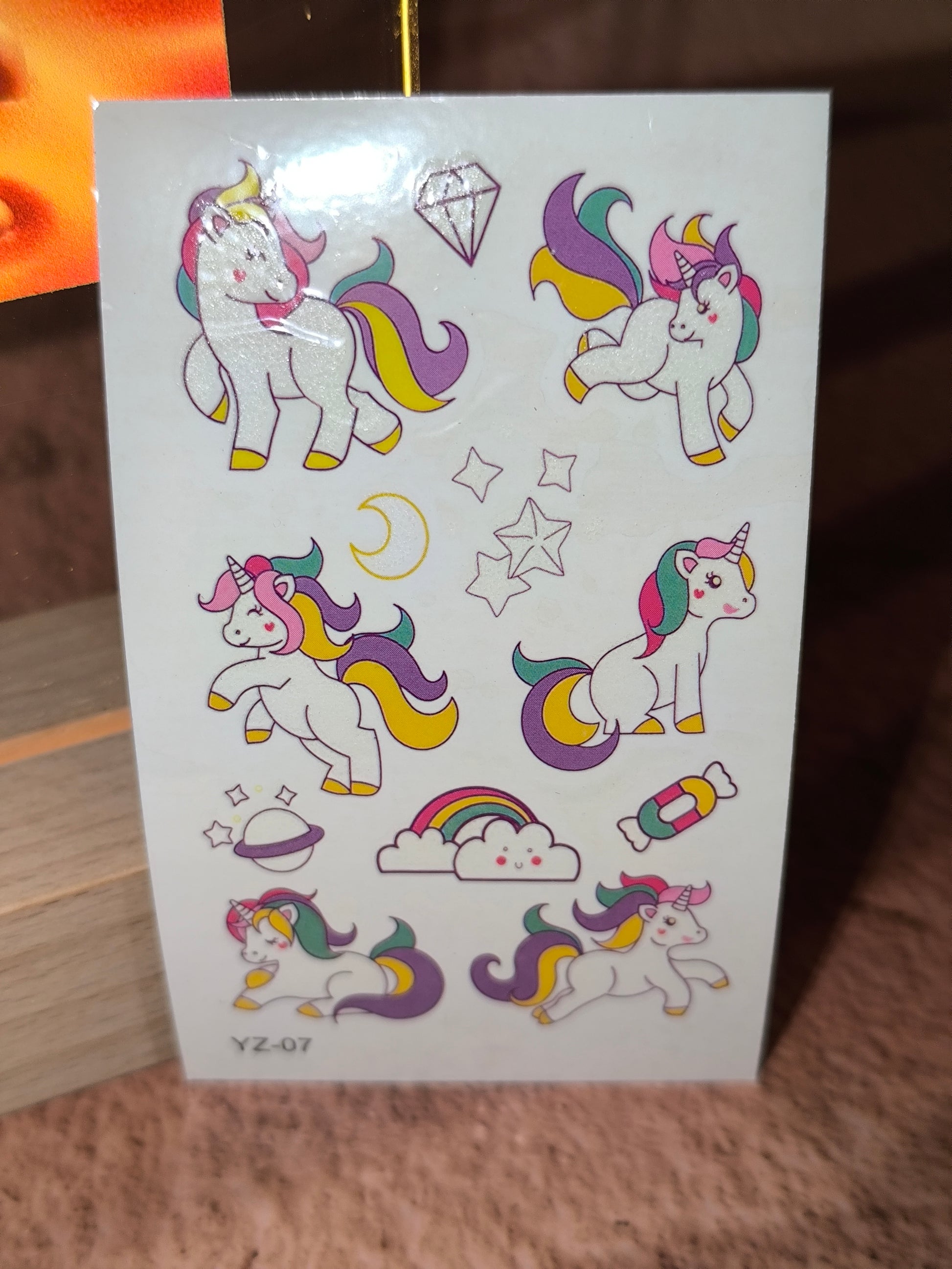 Tatouages Éphémères Enfants Phosphorescents – Petites Magies qui Brillent