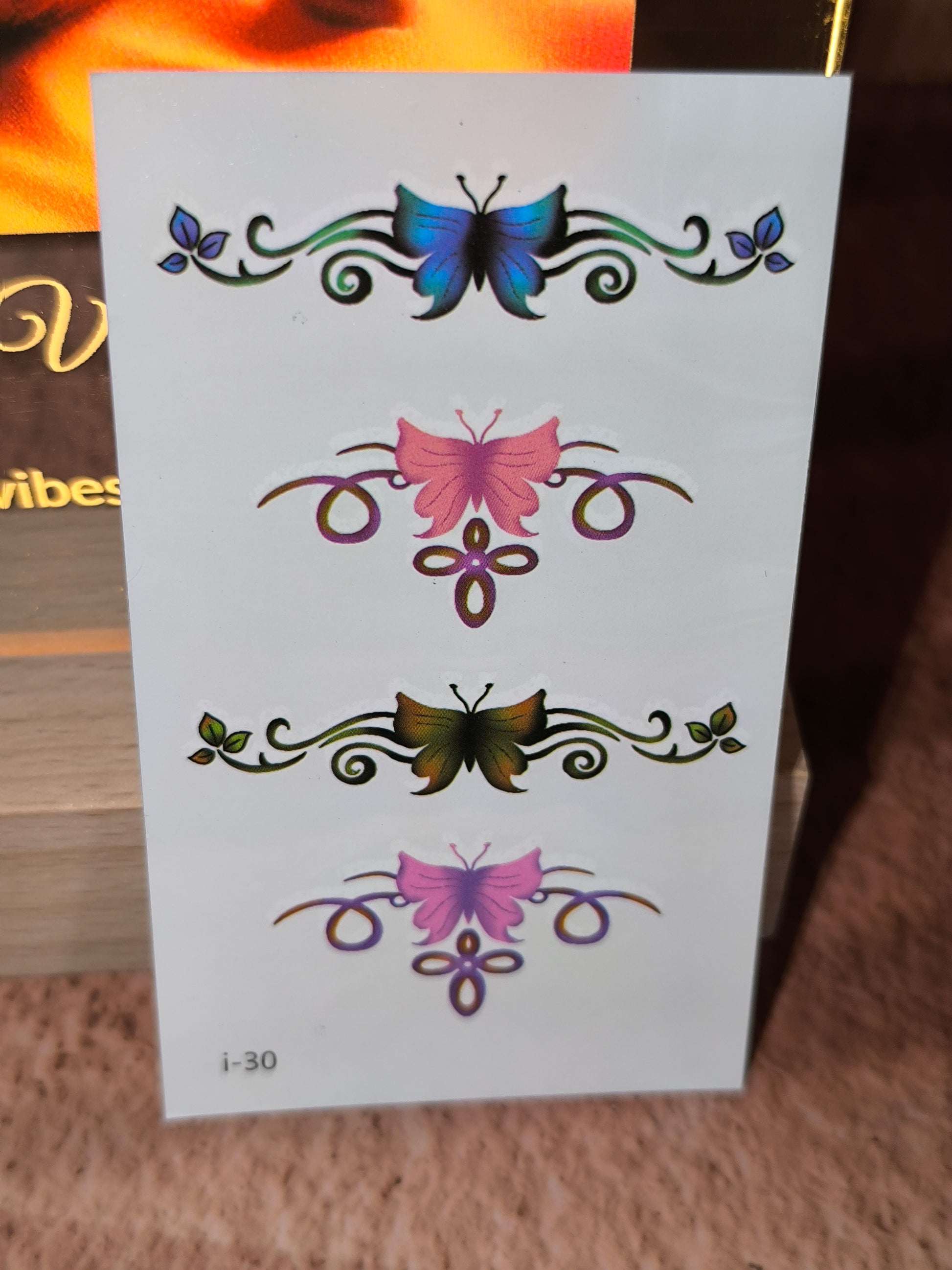 Tatouages Éphémères Papillons Ombrés – Légèreté et Poésie en 3D