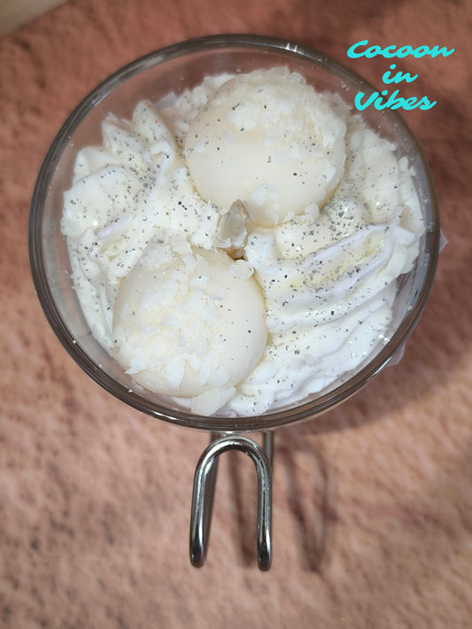 Bougie Gourmande Artisanale 90 g – Rocher Coco