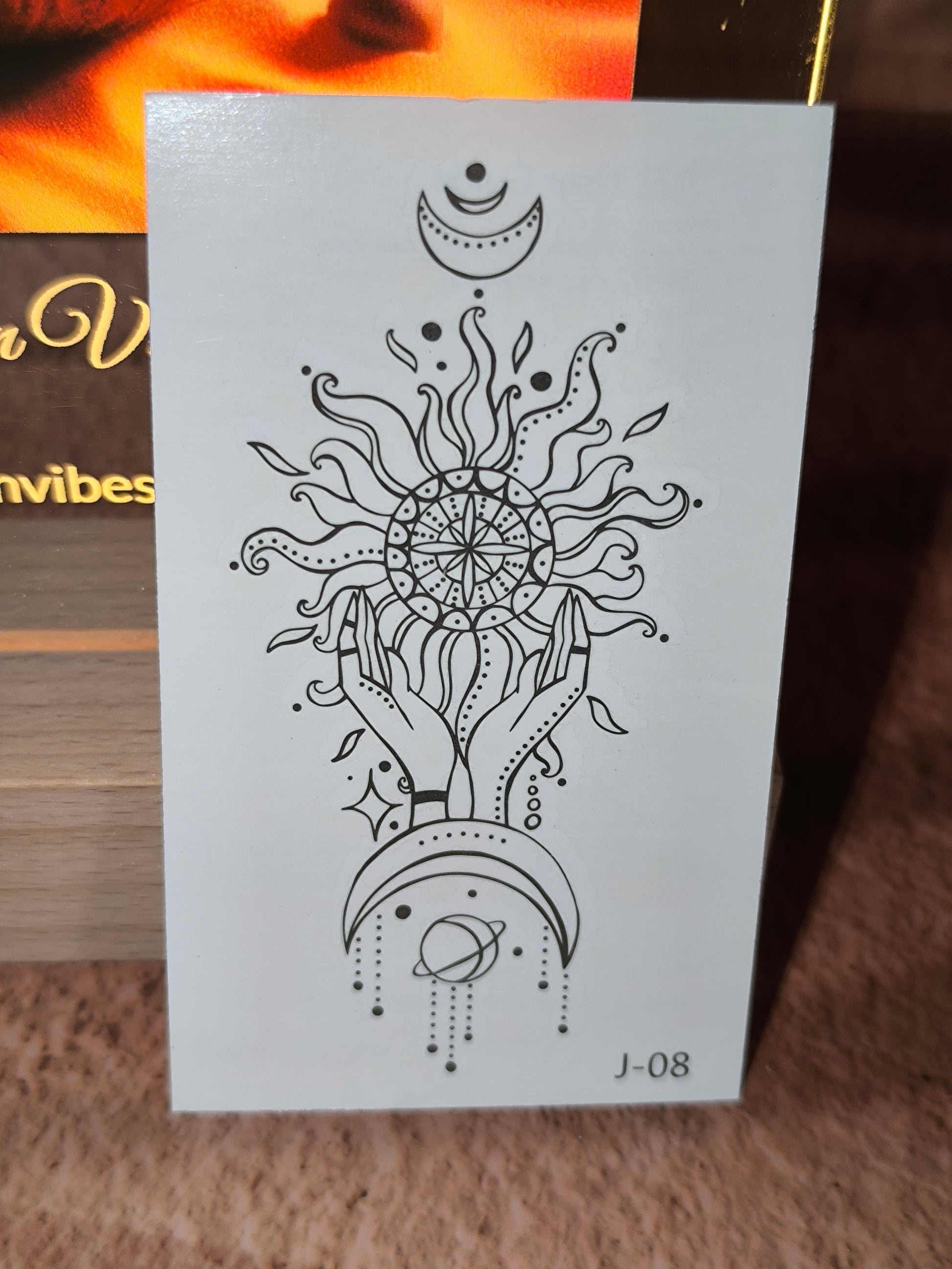 Tatouages Éphémères Spirituels – Fins, Discrets et Inspirants