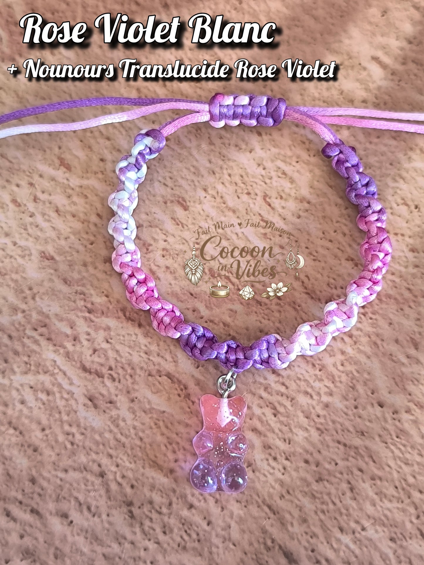 Bracelets Torsadés & Oursons Pailletés – Créations Artisanales Personnalisables