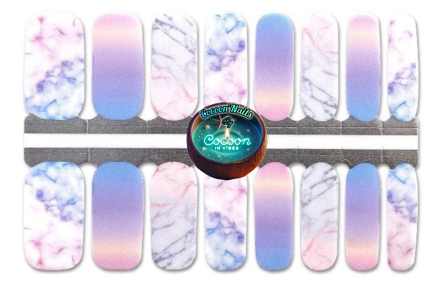 Cocoon’Nails – Douceur Marbrée