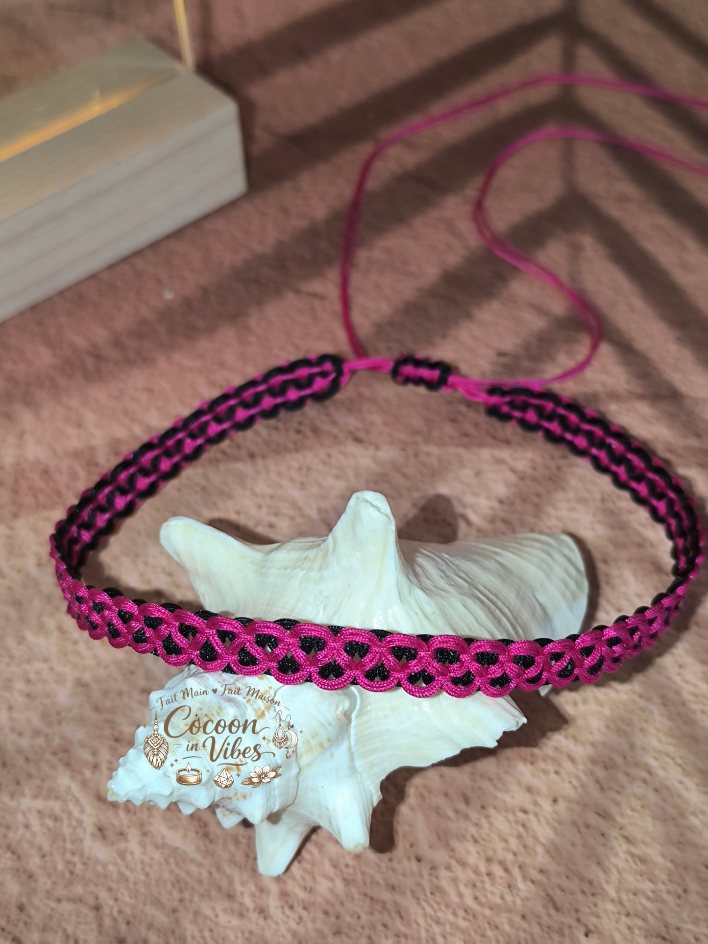 Collection Vague Entrelacée : Ras-de-cou, Bracelet & Chevillère