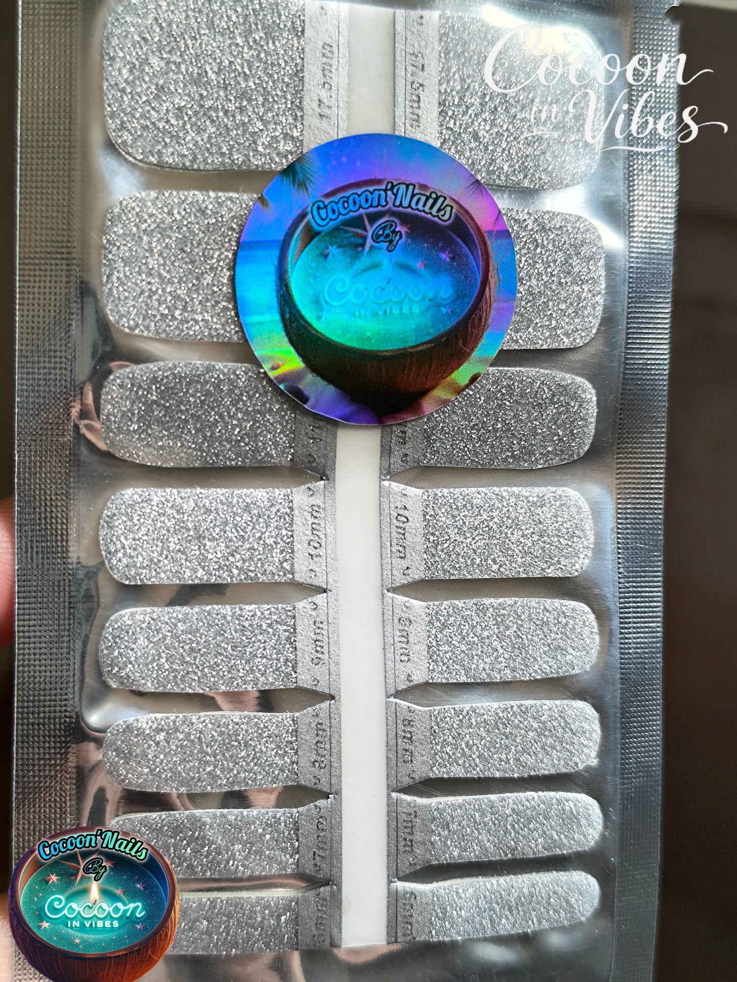 Cocoon’Nails – Summer Glitter (Pédicure)