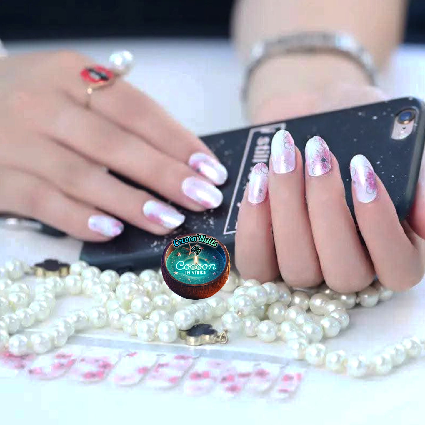 Cocoon’Nails – Watercolor Flowers