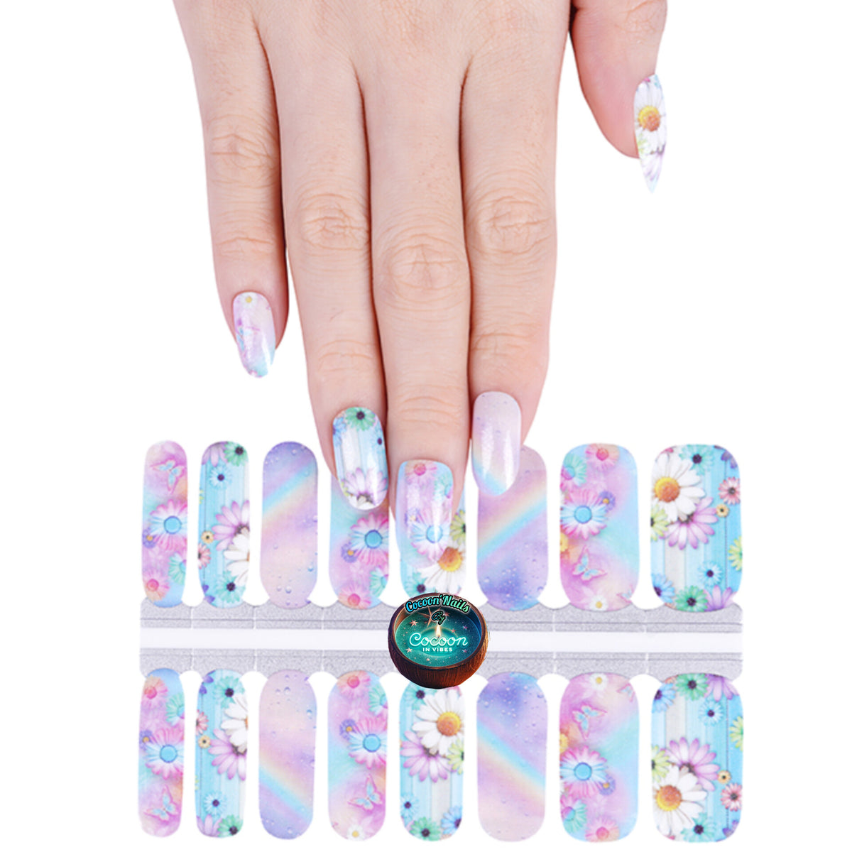 Cocoon’Nails Éclosion Magique – Vernis Autocollant Kit Complet