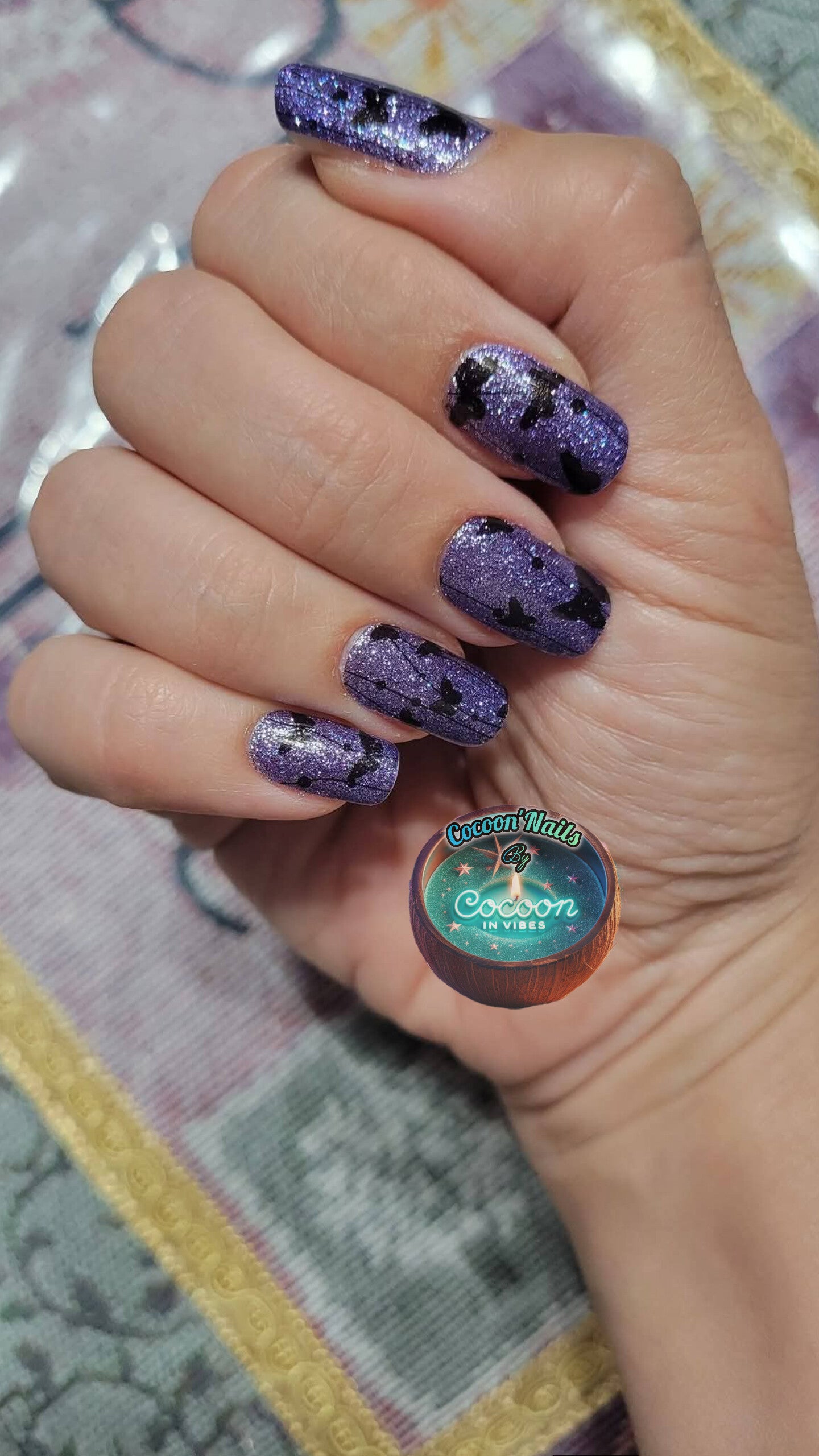 Cocoon’Nails – Papillon de Nuit