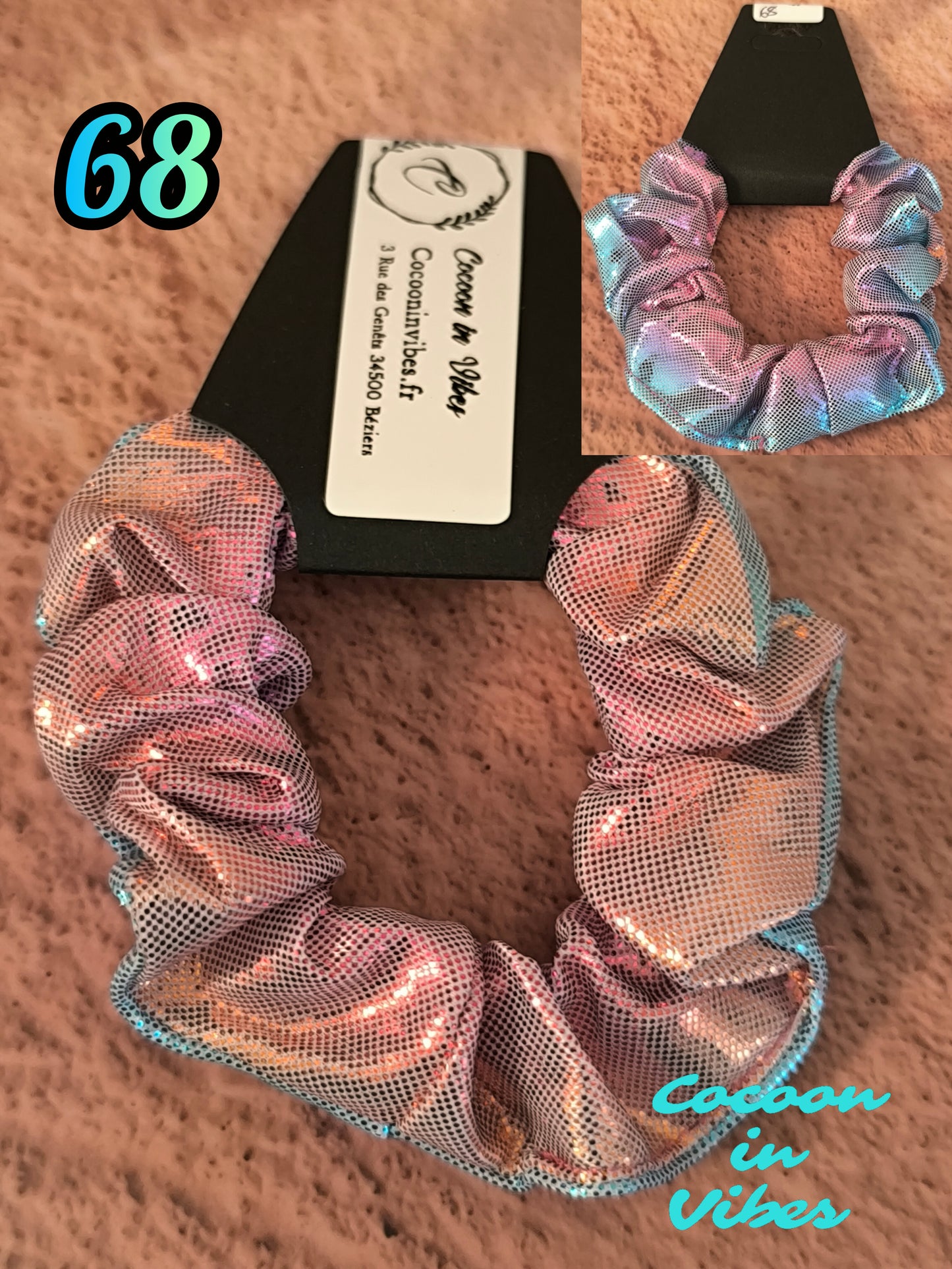 Chouchous Sirène Irisés Double Face 2 en 1