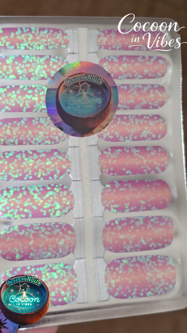 Cocoon’Nails Étincelle d'Automne – Vernis Autocollant Kit Complet