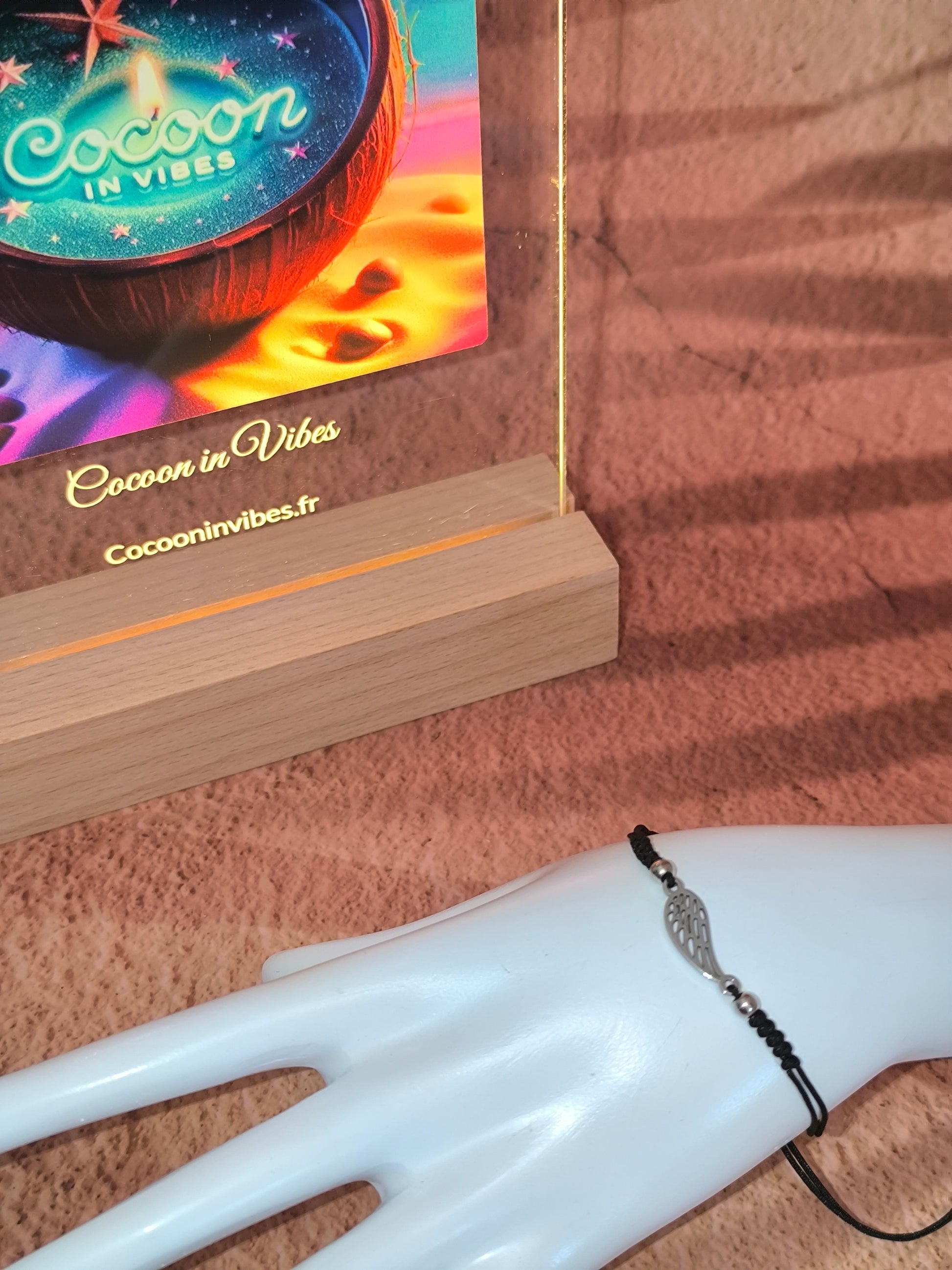 Bracelet Plaque finement Découpée en acier inoxydable – Petit Trésor à Porter