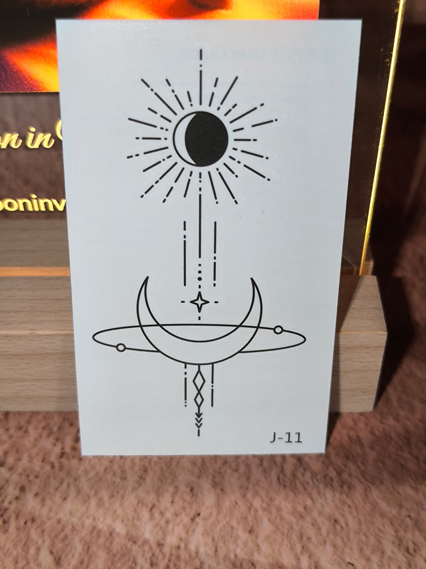 Tatouages Éphémères Spirituels – Fins, Discrets et Inspirants