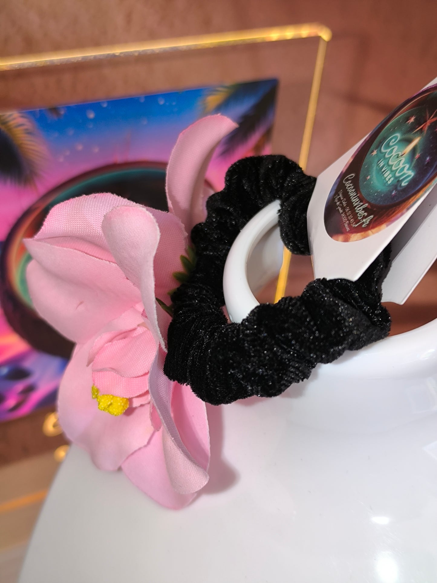 Chouchous Fleurs Tropicales - Un souffle d’ile paradisiaque dans vos cheveux…