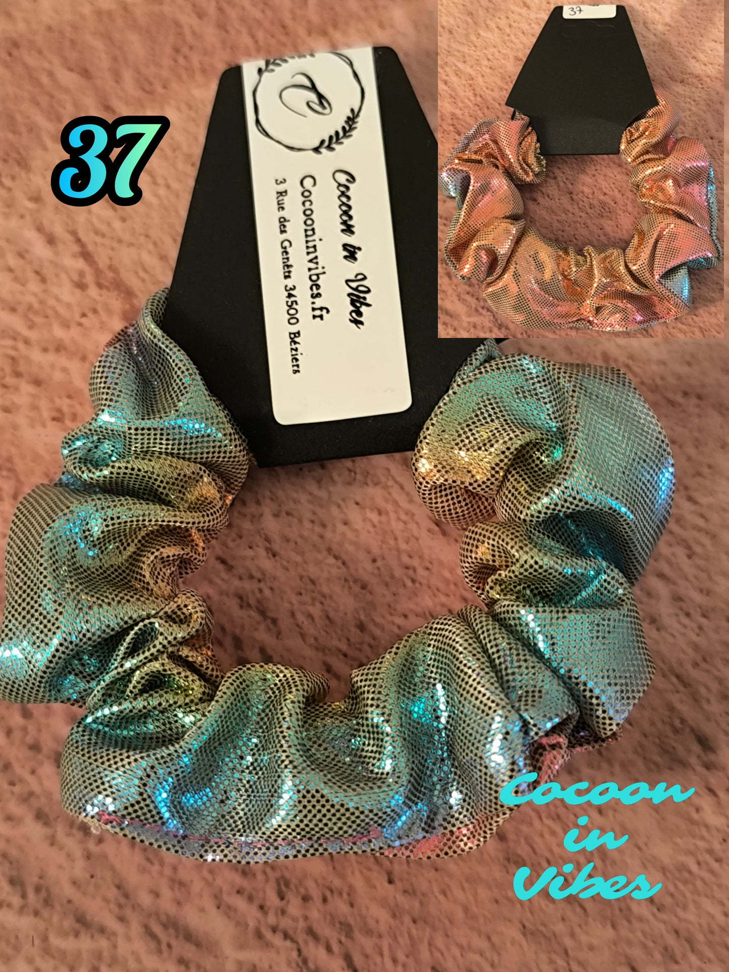 Chouchous Sirène Irisés Double Face 2 en 1