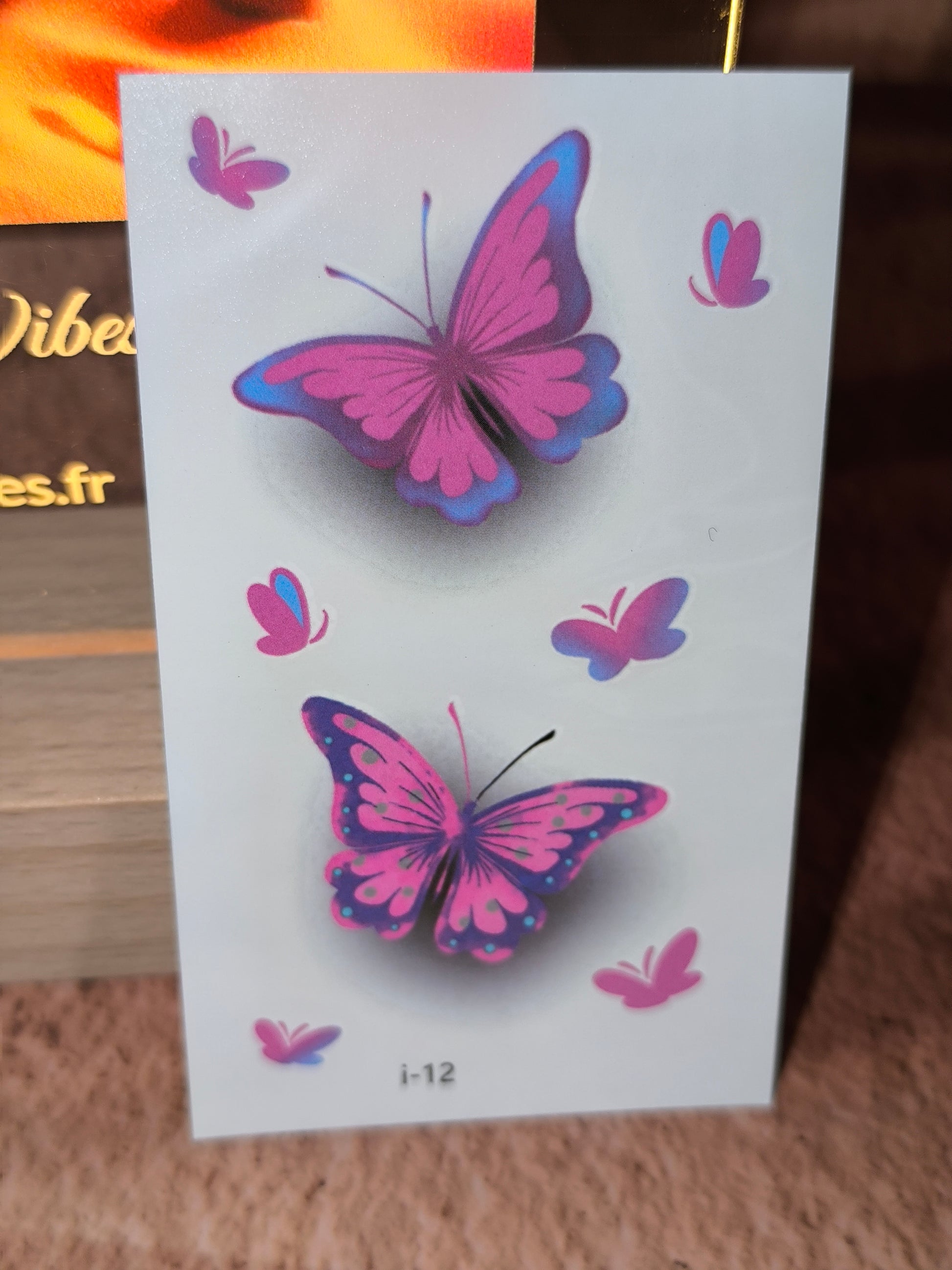Tatouages Éphémères Papillons Ombrés – Légèreté et Poésie en 3D