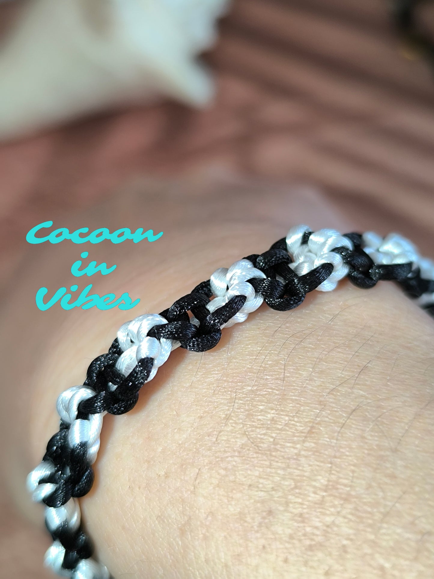 Bracelet Artisanal “Pattounes” en Macramé